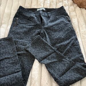 Wit & Wisdom leopard print Jeggings